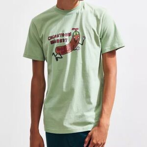CHINATOWN MARKET X SpongeBob SquarePants UO Weenie Hut Jr. Tee Green Size Medium